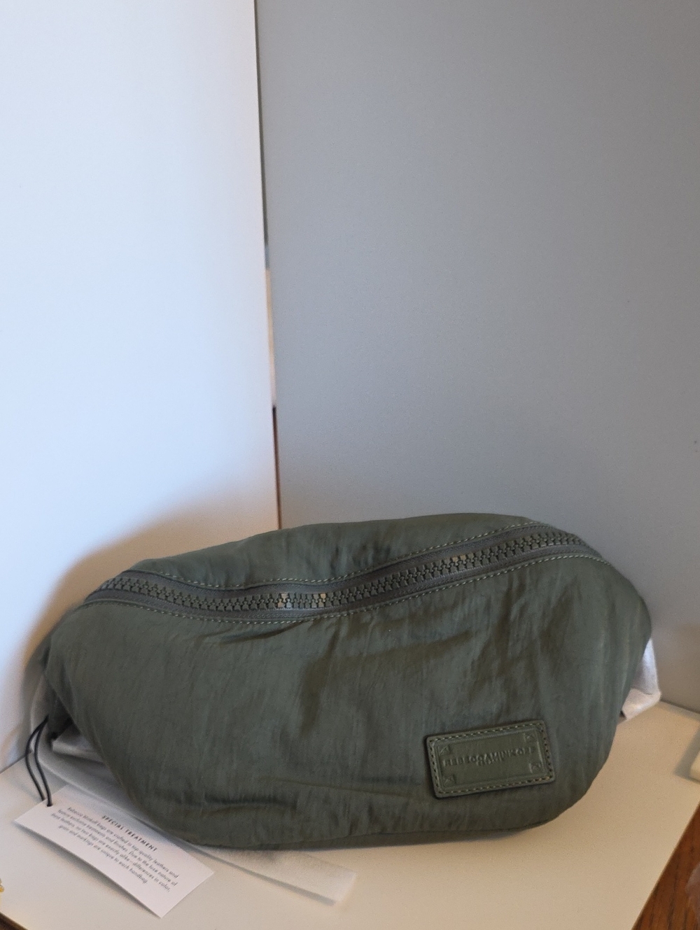 Rebecca Minkoff Olive Green Nylon Belt Bag Fanny Pack Cross Body NWT